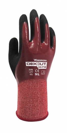 Glove WG-718 fiberglass/nitrile Cut 5
