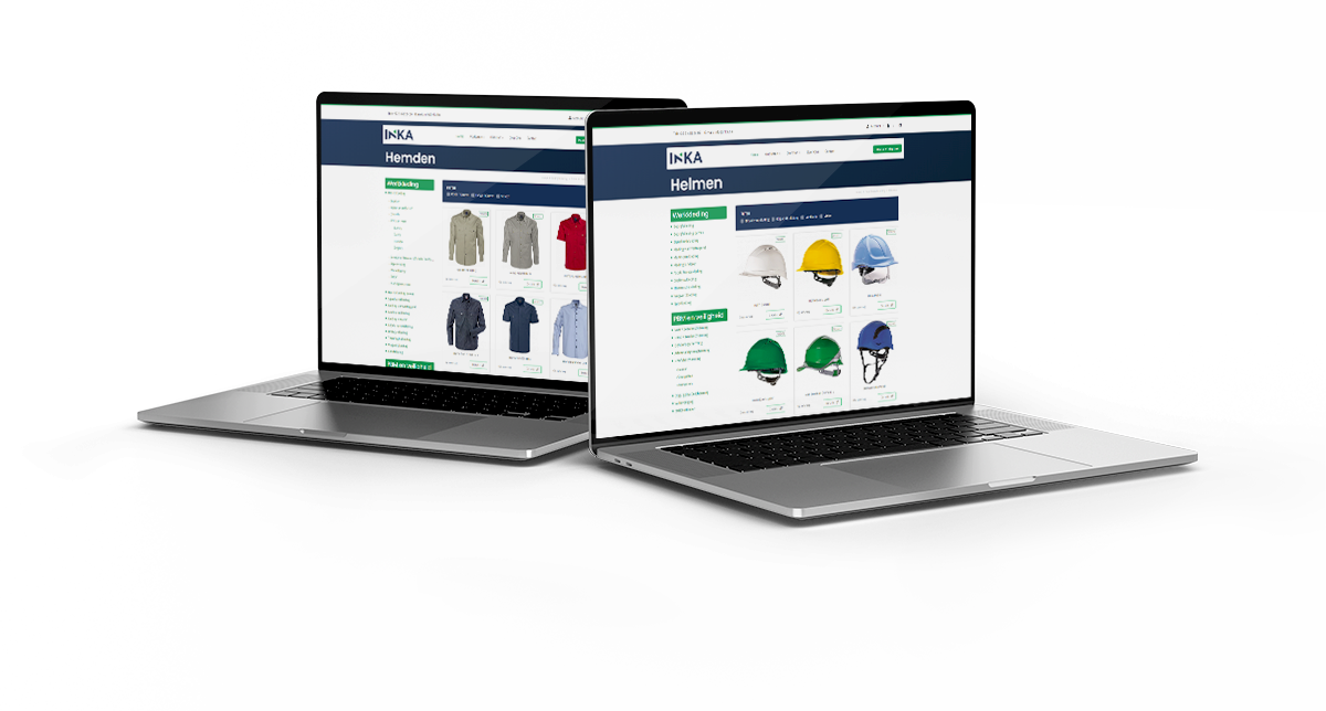 inka safety clothing tailor-made webshop