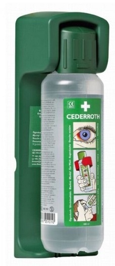 Cederroth support mural bouteille de douche oculaire 500 ml