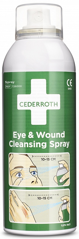 Cleaning and wound spray Cederroth