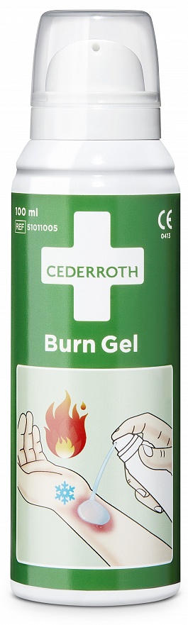 Gel burns Cederroth
