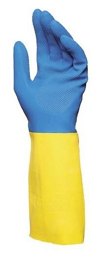 Handschoen latex Mapa Duomix 405 2121