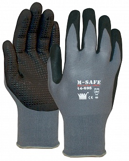 Handschoen Microfoam noppen 14-695 4132