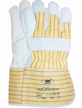 Handschoen rundnerfleder rubber kap 11-242 2132